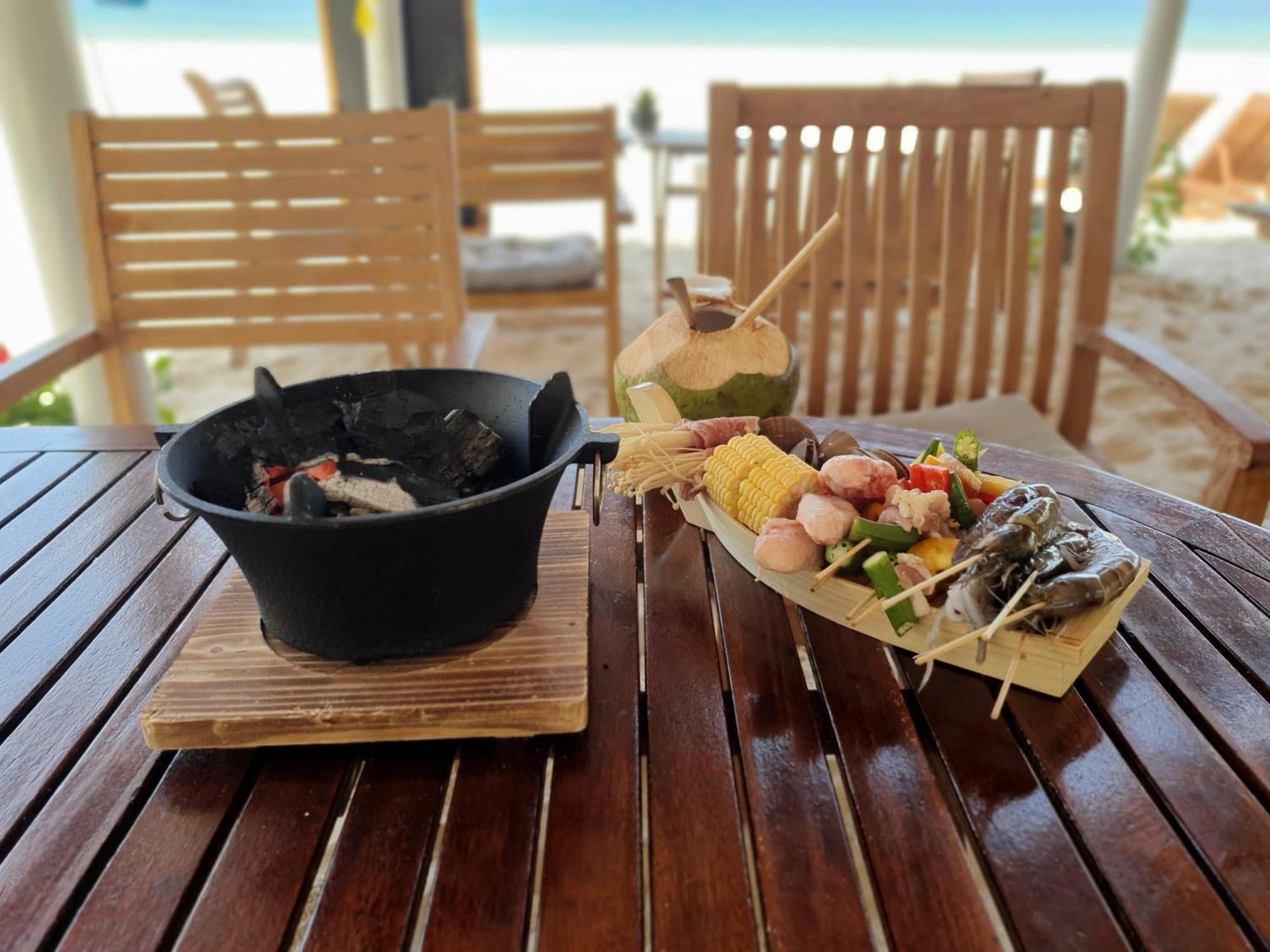 Lucky Spot Beach Bungalow Song Cau Esterno foto