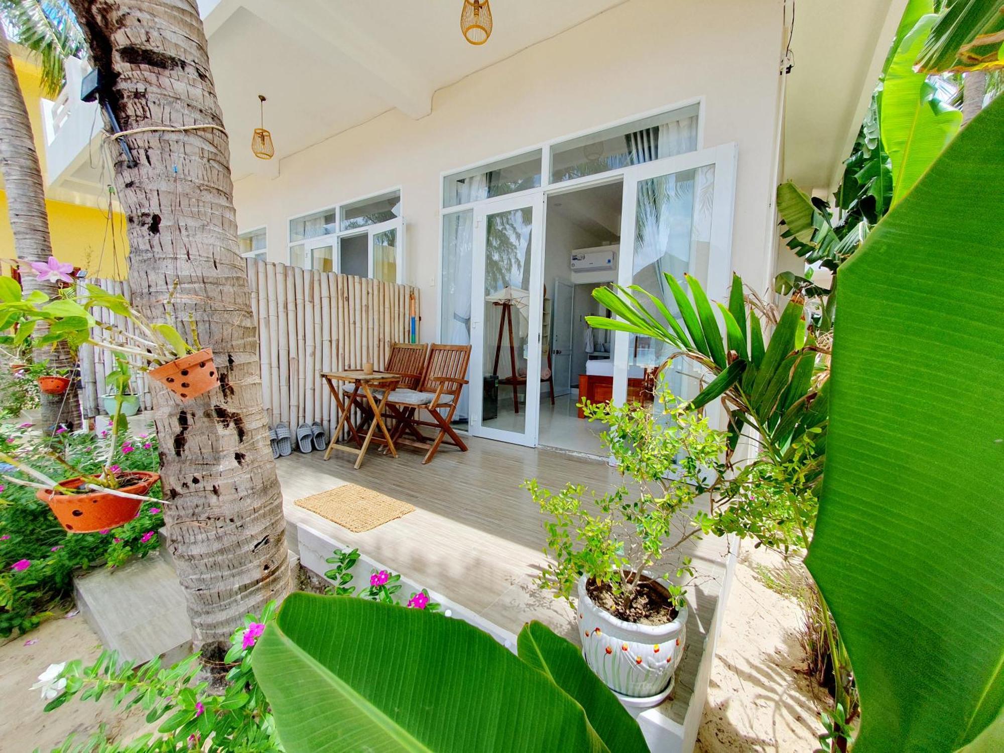 Lucky Spot Beach Bungalow Song Cau Esterno foto