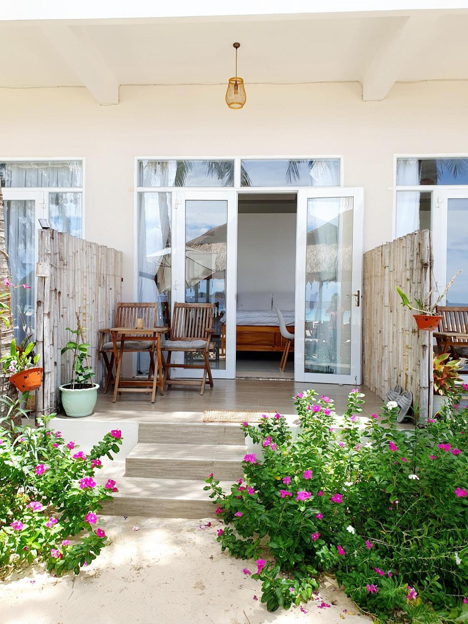 Lucky Spot Beach Bungalow Song Cau Esterno foto