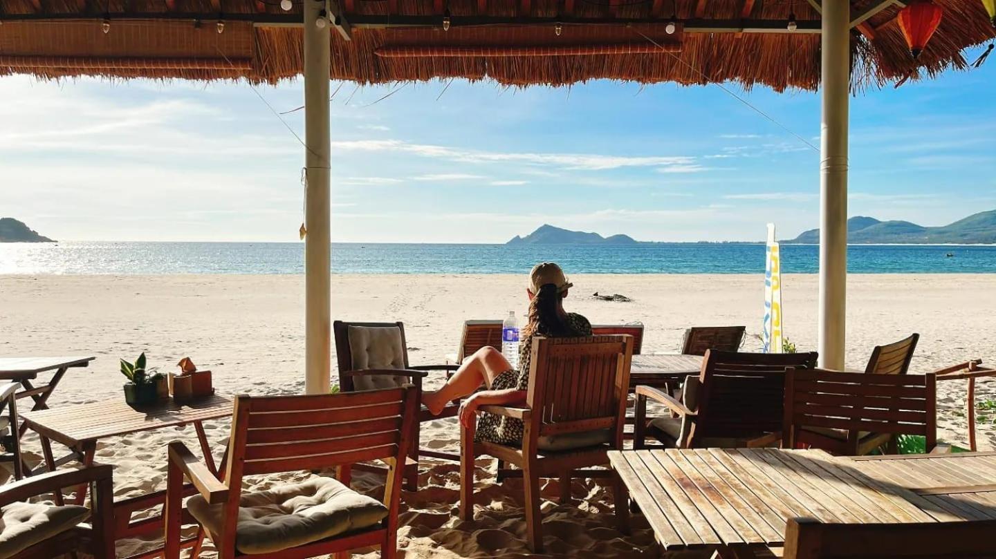 Lucky Spot Beach Bungalow Song Cau Esterno foto