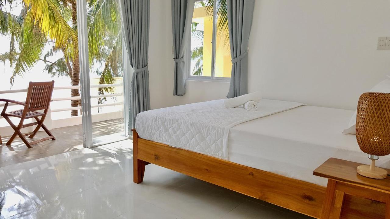 Lucky Spot Beach Bungalow Song Cau Esterno foto